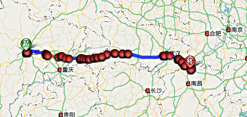 四川成都市到庐山自驾游线路